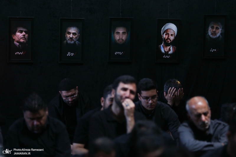 مراسم عاشورای حسینی در مدرسه عالی شهید مطهری