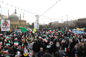 راهپیمایی 22 بهمن در قم