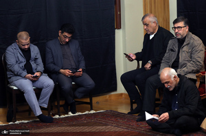 احیای شب بیست و یکم ماه مبارک رمضان در منزل صادق خرازی