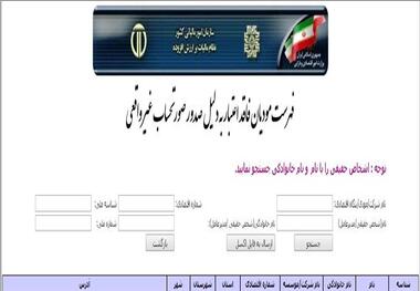 
لیست متخلفان مالیاتی منتشر شد
