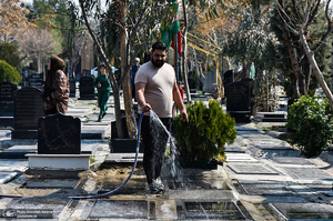 آخرین پنجشنبه سال در بهشت زهرا (س) تهران