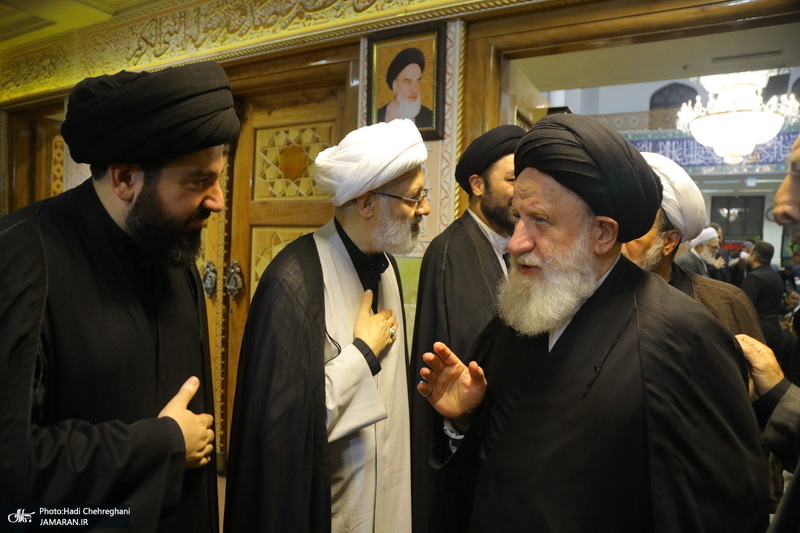 مراسم تشییع و ترحیم مرحومه سیده زهرا هاشمی شاهرودی‎