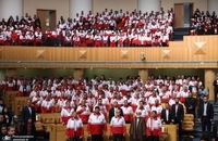 حضور رئیس‌جمهور در گرامیداشت هفته هلال‌احمر  (2)