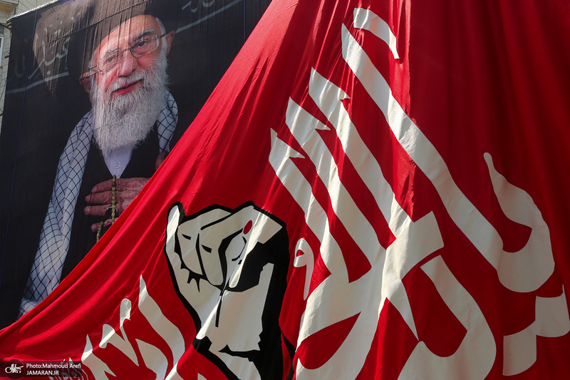 عزاداری ظهر عاشورا در جوار مقتل رهبر شهید انقلاب