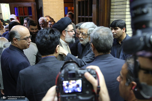 مراسم بزرگداشت مادر غلامعلی حدادعادل - 1