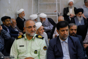 مراسم ختم همسر شهید آیت الله سید مصطفی خمینی (ره) -1