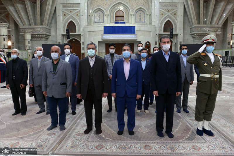 تجدید میثاق اعضای شورای عالی و هیات رئیسه سازمان نظام پرستاری با آرمان های امام خمینی(س)