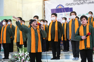 مراسم سالروز میلاد حضرت زهرا(س) و امام خمینی(ره) در حرم مطهر بنیانگذار جمهوری اسلامی ایران