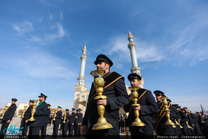  عزاداری شهادت حضرت علی ابن موسی الرضا(ع) در حرم مطهر حضرت معصومه(س)