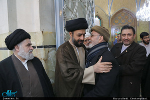 مراسم چهلم آیت الله حاج نصرالله شاه آبادی(ره) در مسجد اعظم قم