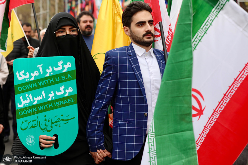 راهپمایی با شکوه روز قدس در تهران-۳