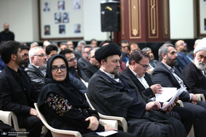 دیدار مدیران و کارکنان نهاد کتابخانه‌های عمومی کشور با سید حسن خمینی