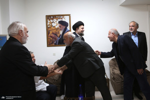 دیدار مدیران سابق تیم های پرسپولیس و استقلال با سید حسن خمینی