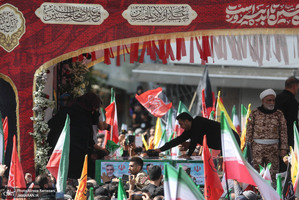 مراسم تشییع شهدای جنگ تحمیلی رژیم صهیونیستی در تهران-3