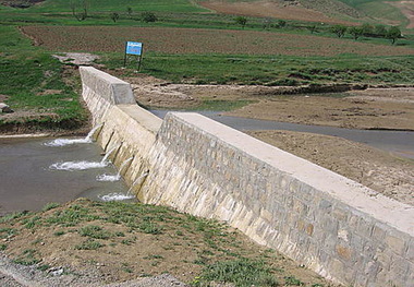 طرح آبخیزداری سلیمان کندی شوط افتتاح شد