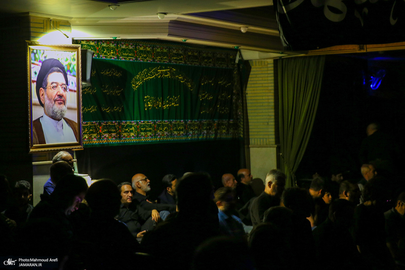 مراسم عزاداری شب تاسوعای حسینی در دارالزهرا (س)