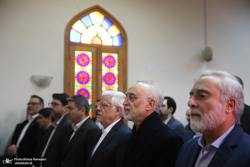 مراسم تودیع و معارفه رییس بنیاد ایرانشناسی با حضور عارف