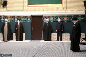 آخرین شب مراسم عزاداری حضرت فاطمه‌زهرا (س) در حسینیه امام خمینی