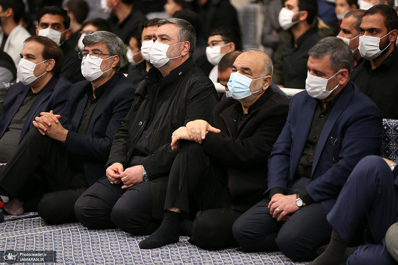 مراسم عزاداری شب شهادت حضرت ‌زهرا (س) در حسینیه امام خمینی