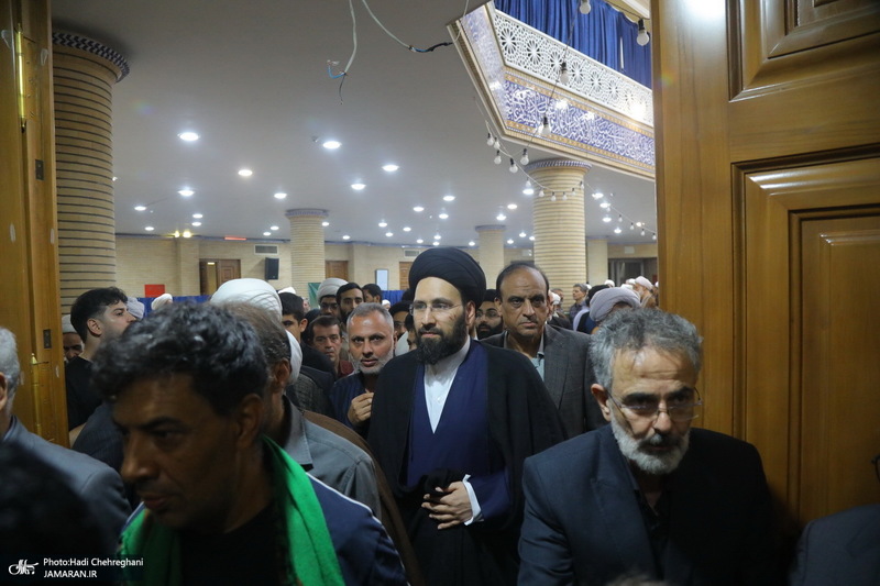 مراسم ختم مادر همسر آیت الله محمدجواد فاضل لنکرانی