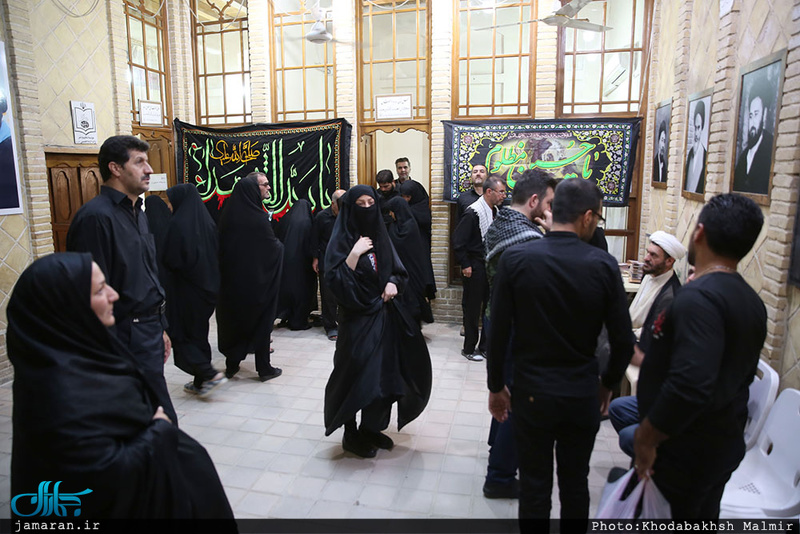 بازدید حجت الاسلام و المسلمین سید محمود دعایی از بیت امام در نجف