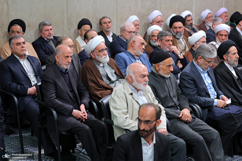 دیدار مسئولان نظام با رهبر معظم انقلاب