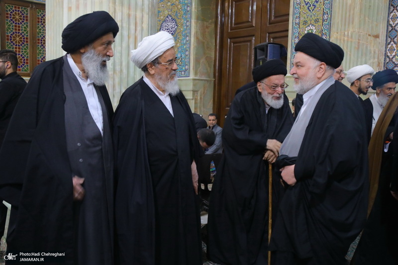 مراسم چهارمین سالگرد آیت الله العظمی صافی گلپایگانی‎ (ره)