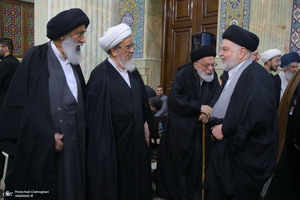 مراسم چهارمین سالگرد آیت الله العظمی صافی گلپایگانی‎ (ره)