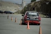 مسابقات اتومبیلرانی اسلالوم در قزوین پایان یافت