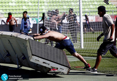 ویدیو| قمه کشی در فوتبال ایران!