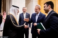 دیدار لاریجانی با خالد بن سلمان (5)
