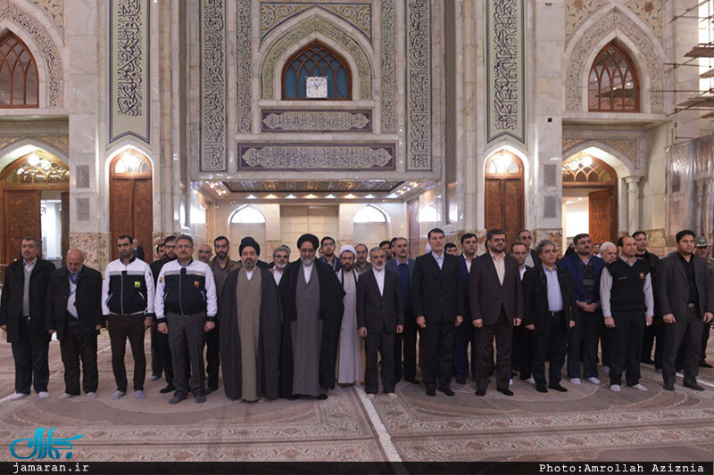 جلسه ستاد دهه فجر انقلاب اسلامی استان تهران در حرم مطهر امام 