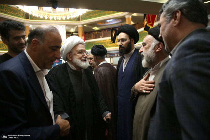 مراسم بزرگداشت محمد علی جماعتی در حسینیه شماره 2 جماران - 1