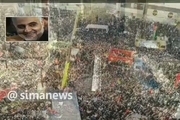تصاویر هوایی از جمعیت میلیونی مردم در تشییع شهید حاج‌قاسم سلیمانی