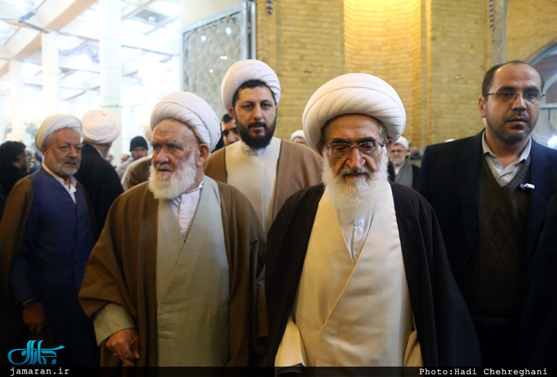 مراسم چهلمین روز درگذشت آیت الله العظمی موسوی اردبیلی(ره) در مسجد اعظم قم