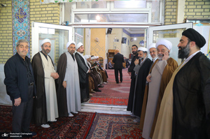 مراسم ختم مادر حجت الاسلام و المسلمین رسول جعفریان