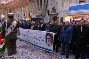 تجدید میثاق رئیس، مدیران و کارکنان سازمان فرهنگ و ارتباطات اسلامی با آرمان های حضرت امام (س)