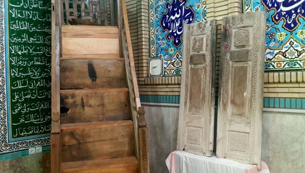 منبر 750 ساله در مسجدی با قدمت هزار ساله رونمایی شد