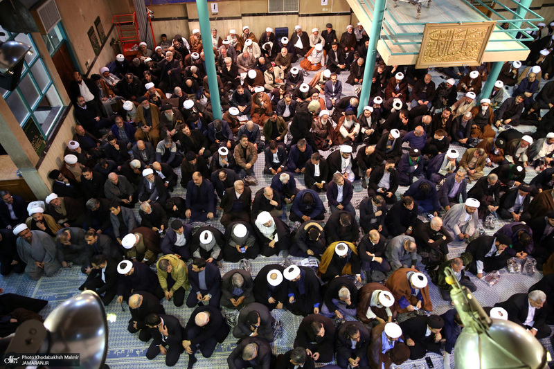 مراسم ختم مرحوم حجت الاسلام و المسلمین صالحی منش در حسینیه جماران