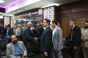 دیدار نوروزی رئیس موسسه تنظیم و نشر آثار امام خمینی (س) با کارکنان این موسسه