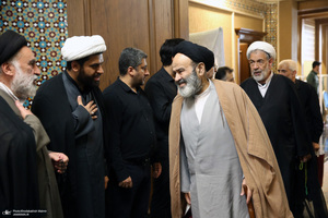 مراسم بزرگداشت محمد علی جماعتی در حسینیه شماره 2 جماران - 1