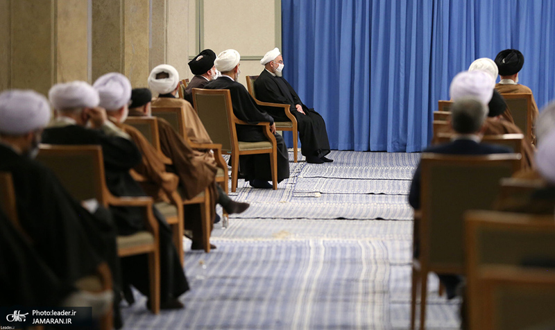 دیدار رئیس و اعضای مجلس خبرگان رهبری با رهبر معظم انقلاب