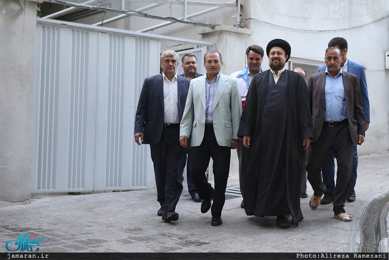 تجدید میثاق جوانان هلال احمر با آرمان های حضرت امام و دیدار با سید حسن خمینی