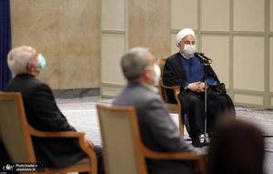 آخرین دیدار رئیس‌جمهور و اعضاء هیئت دولت دوازدهم با رهبر معظم انقلاب