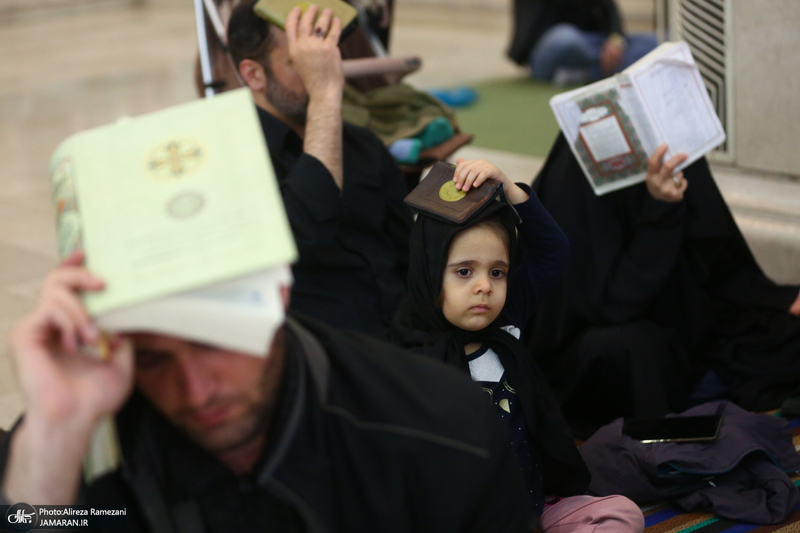 احیای شب بیست و یکم ماه مبارک رمضان در مصلی امام خمینی (ره) تهران