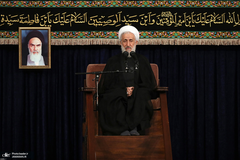 مراسم عزاداری شب عاشورای حسینی (ع) در حسینیه امام خمینی