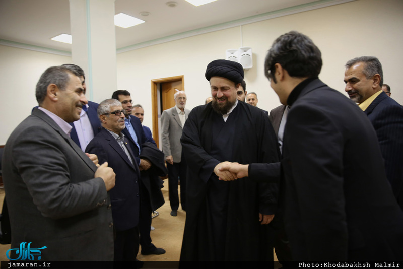 دیدار جمعی از ایثارگران اصلاح طلب بابل با سید حسن خمینی 