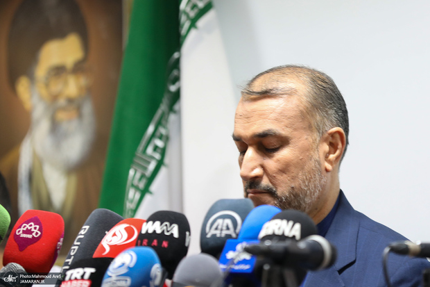 واکنش امیرعبداللهیان به بحث اخیر در مورد علت تغییر محل نشست خبری وزیر خارجه سعودی: تلاش برای اتحاد میان امت اسلام همان طرح سردار سلیمانی بود
