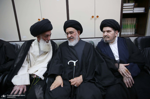 مراسم ختم همسر شهید آیت الله سید مصطفی خمینی (ره) -2