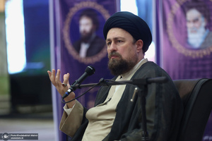 دیدار سرپرست و کارکنان موسسه تنظیم و نشر آثار امام خمینی(س) با سید حسن خمینی